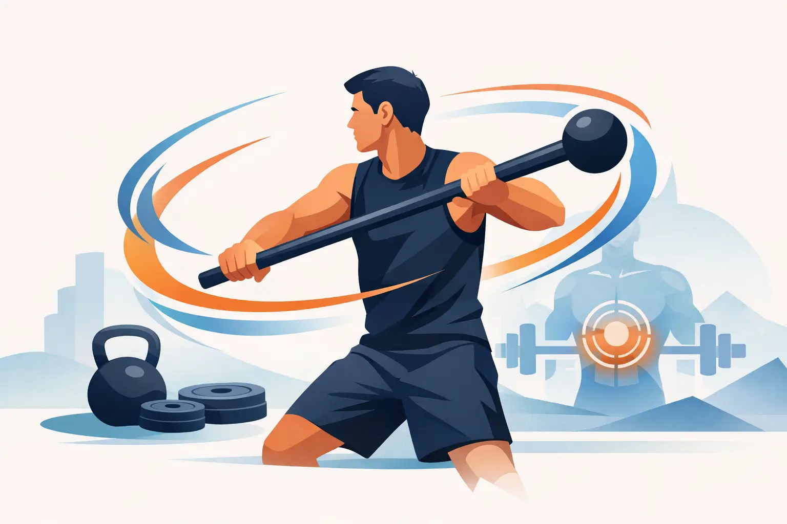Steel Mace Training for Strength and Rotation