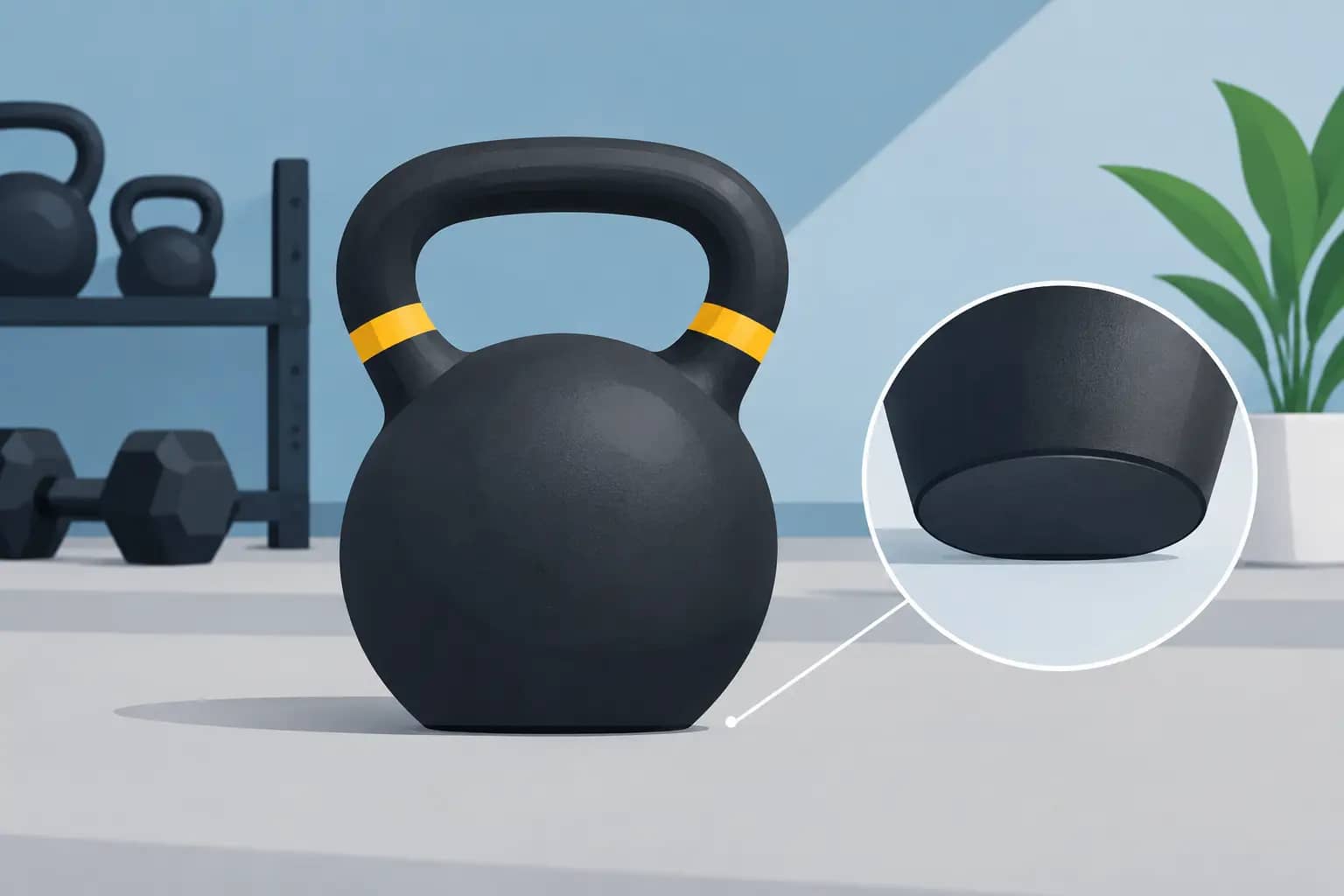 Why Do Kettlebells Have Flat Bases for Serious Training?