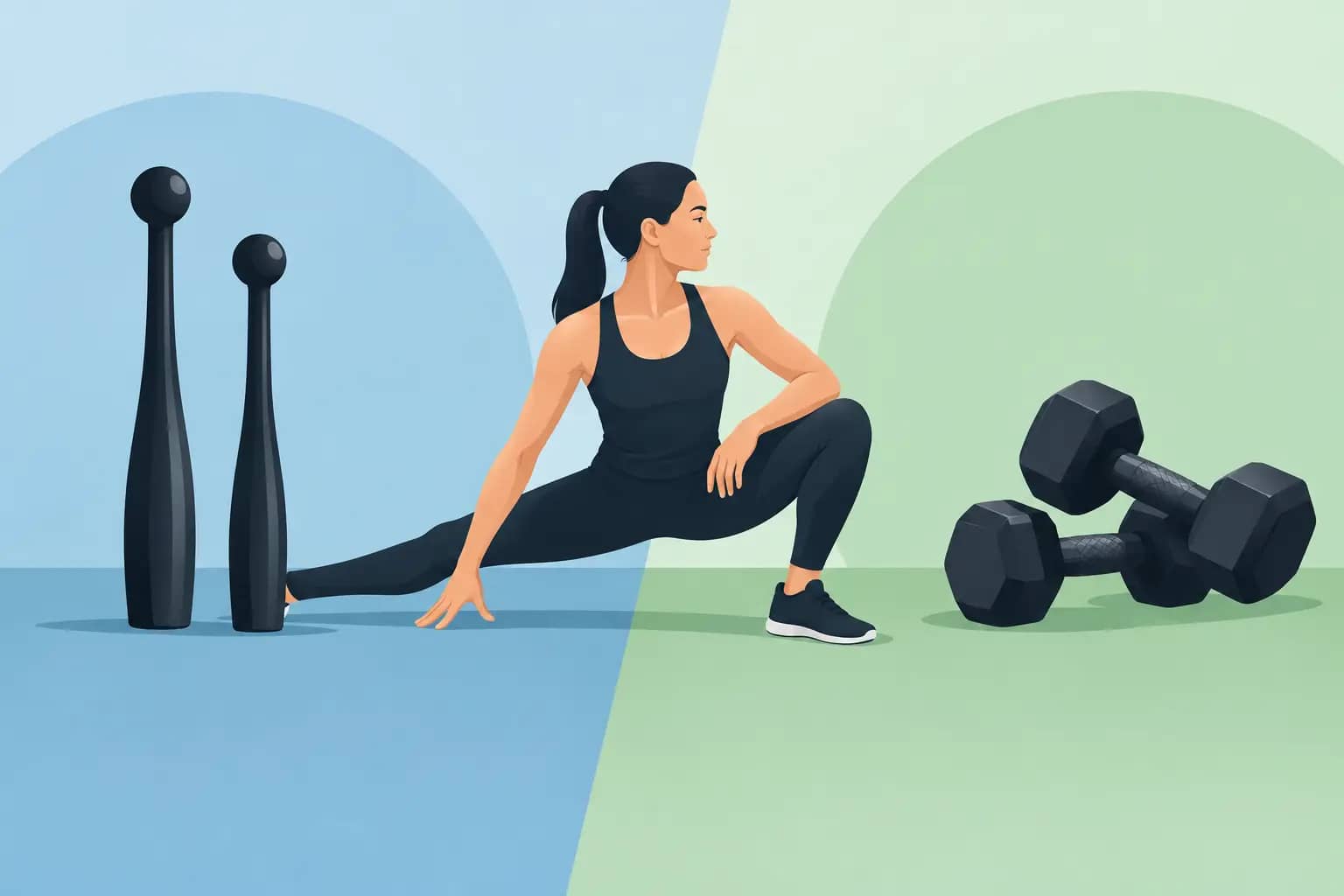 Clubbells Versus Dumbbells for Mobility Training