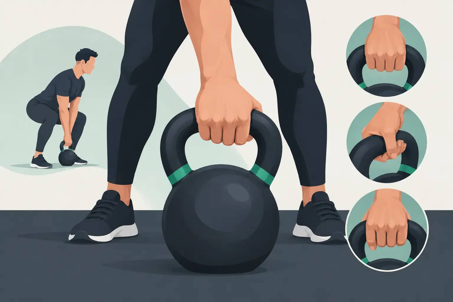 Proper Kettlebell Grip Setup for Stronger Reps