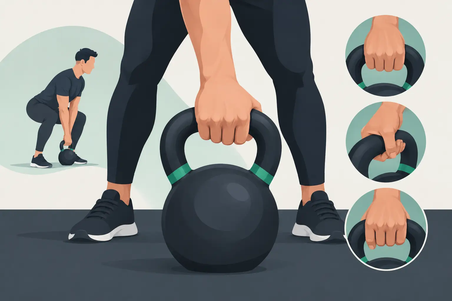 Proper Kettlebell Grip Setup for Stronger Reps